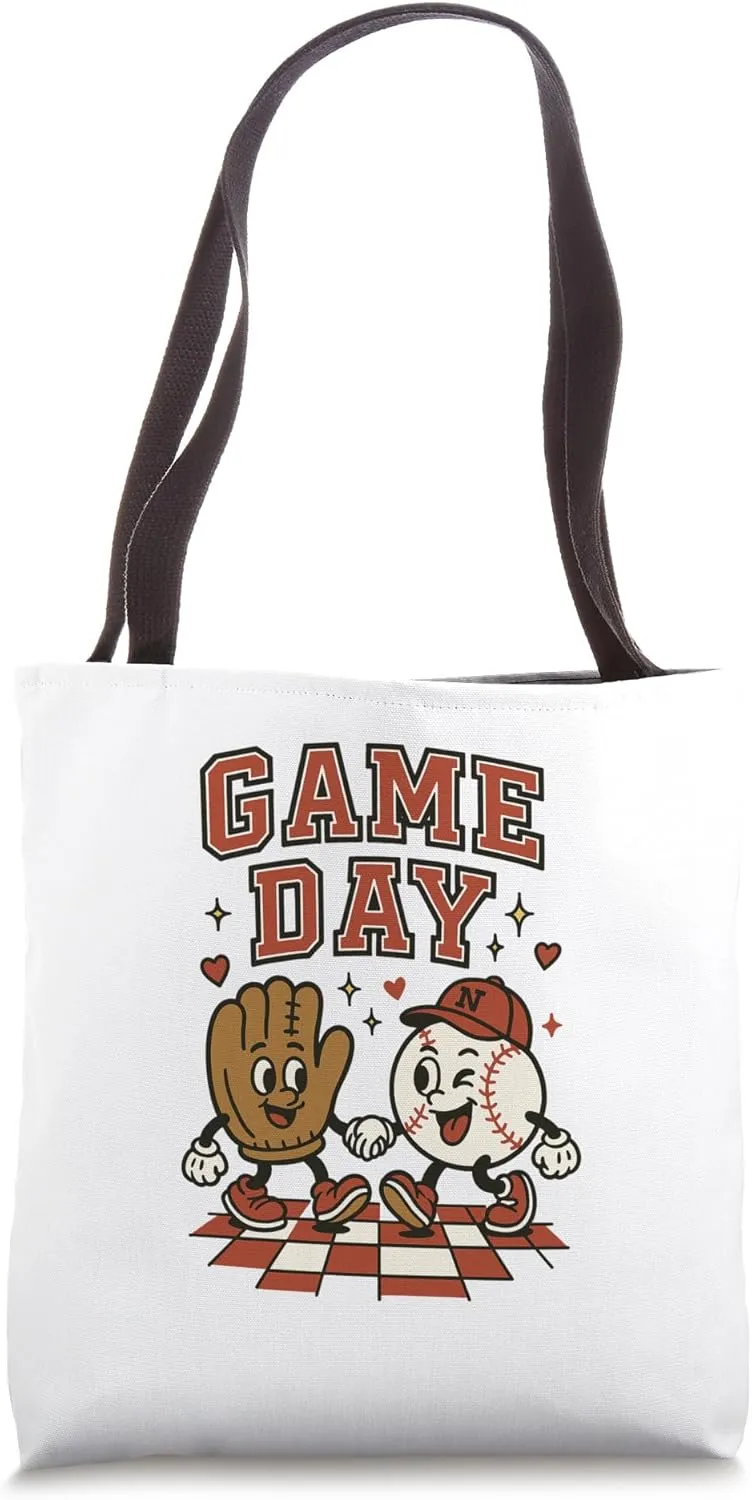 Game Day Baseball Buddy Mom Little League Tote Bag