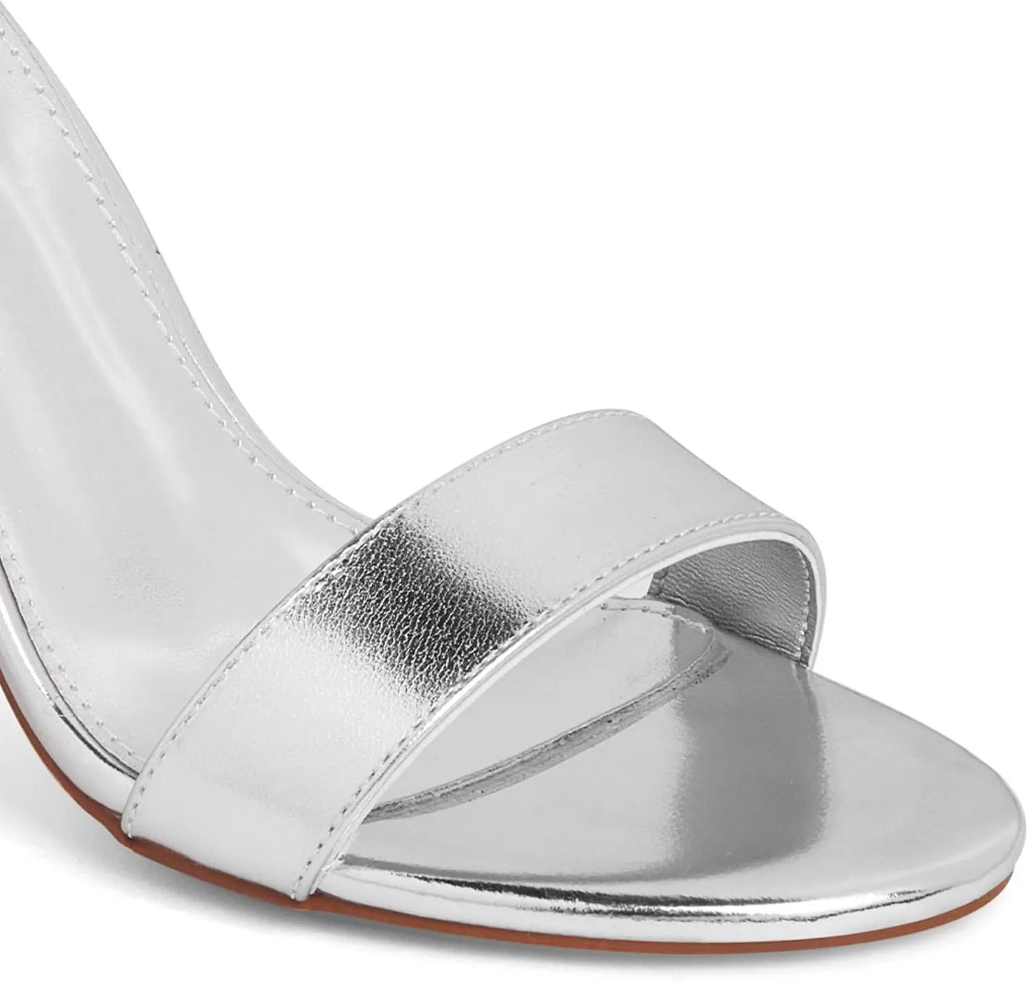 GENSHUO Women's 4-inch Chunky High Heel Sandals with Ankle Strap,Party Wedding Bridal Shoes