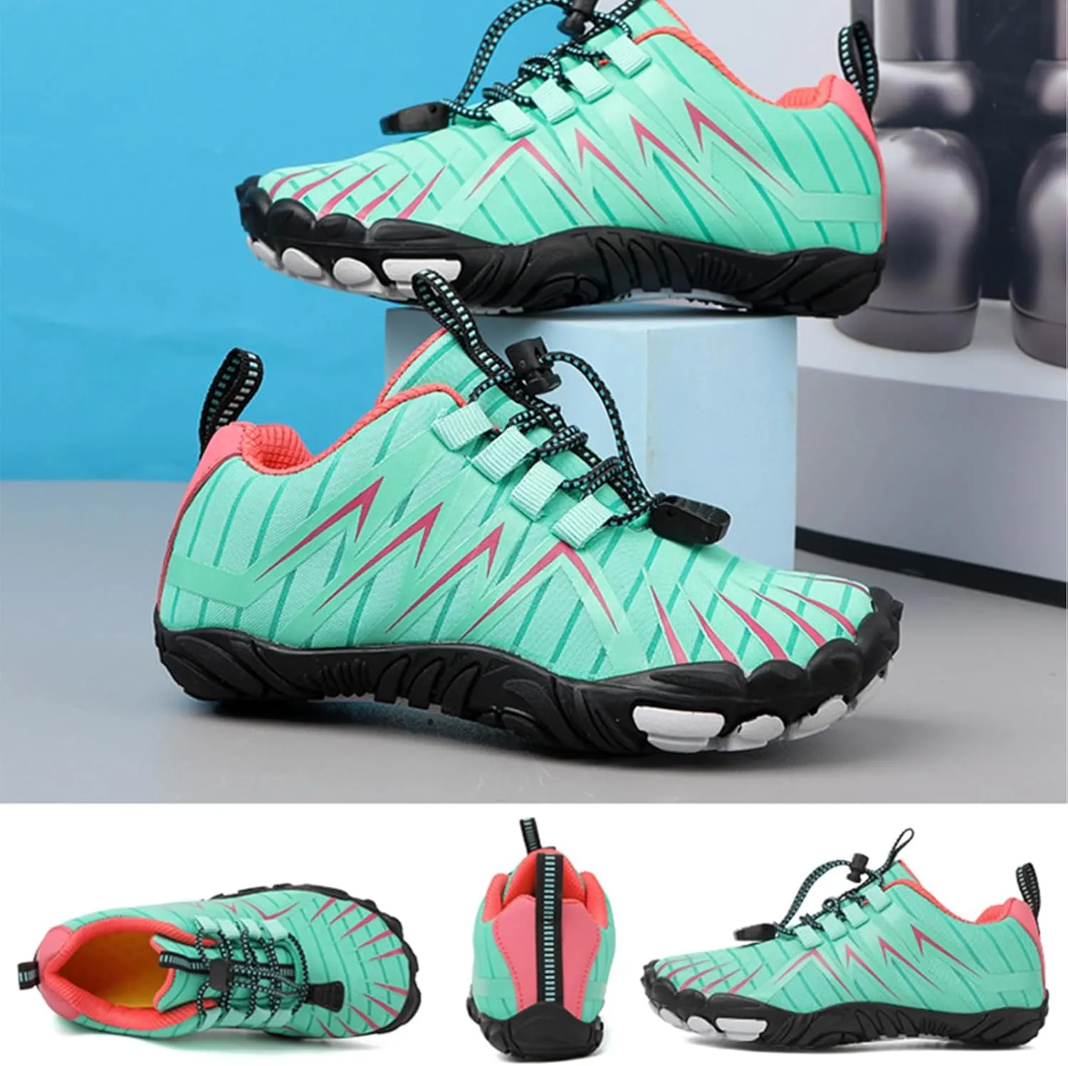 Giltpeak Hike Barefoot Womens Winter Boots, Non-Slip Walking Snow Boots for Men, Waterproof Hiking Shoes Outdoor