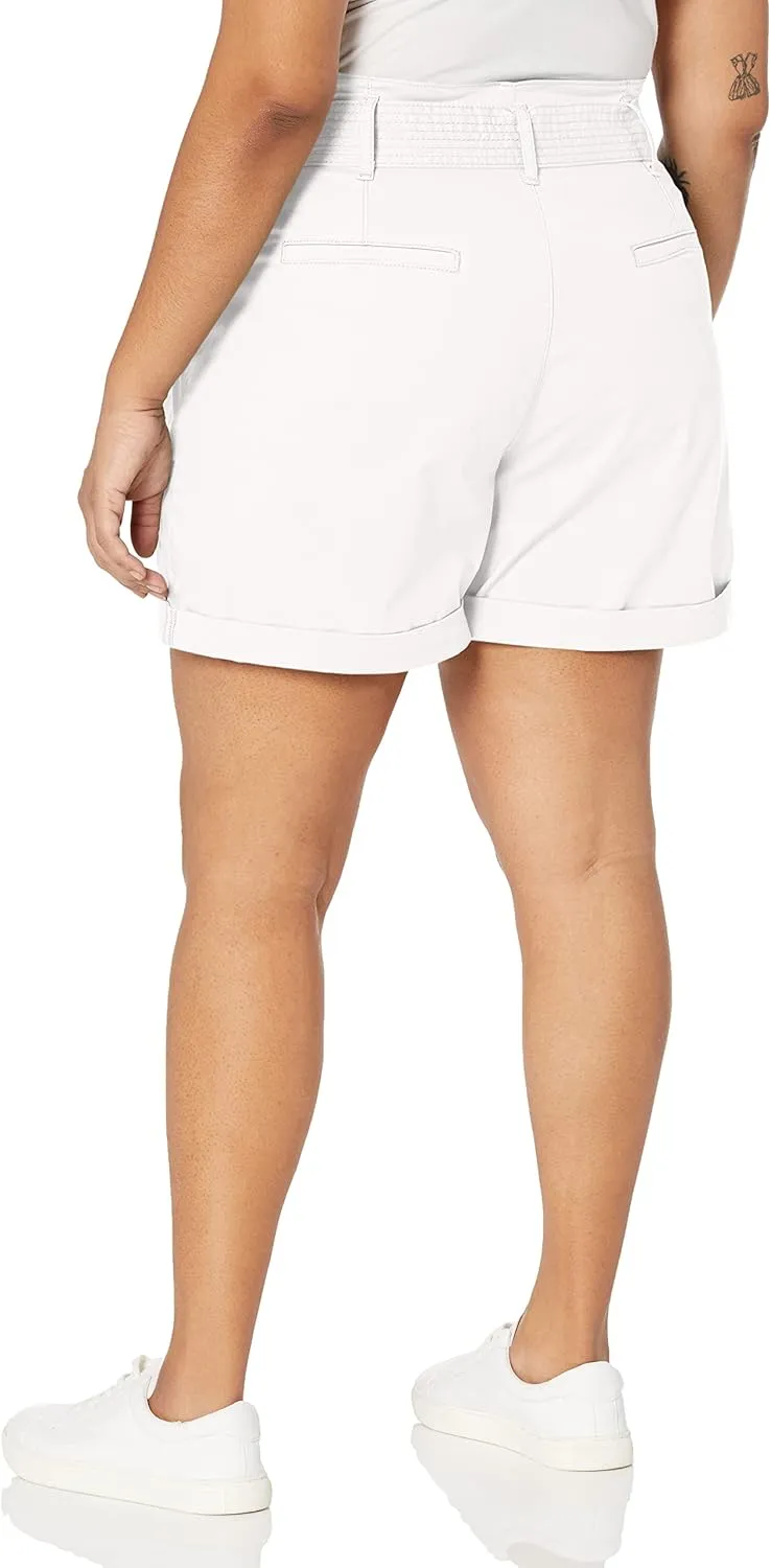 Gloria Vanderbilt Women's Trapunto Self Belt Vacation Short Standard