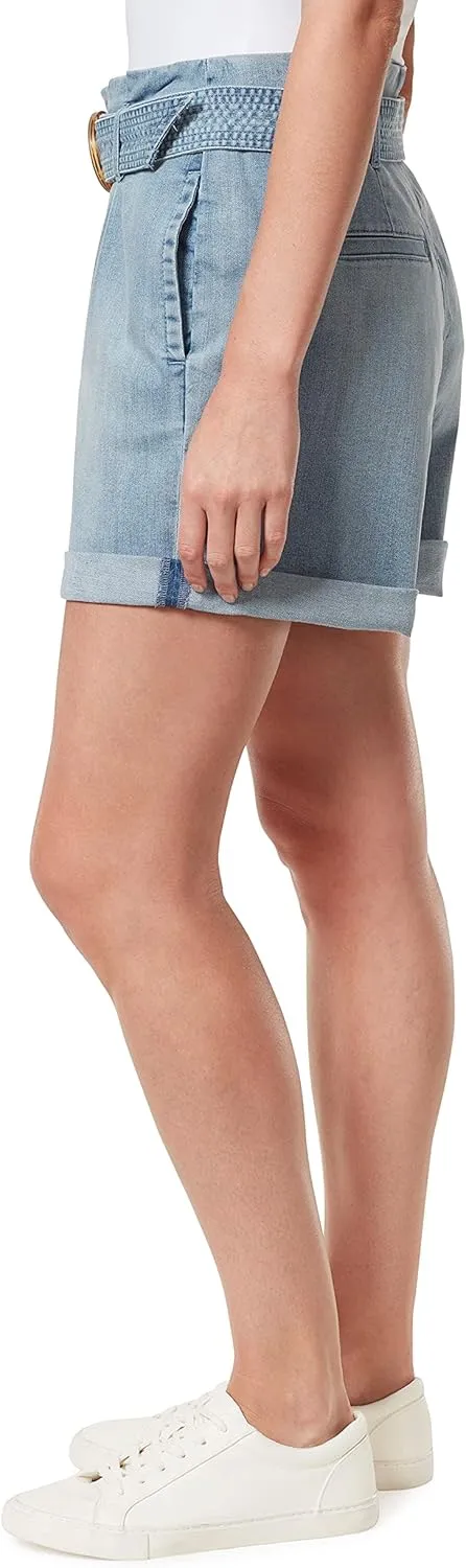 Gloria Vanderbilt Women's Trapunto Self Belt Vacation Short Standard