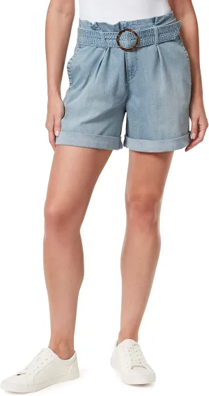 Gloria Vanderbilt Women's Trapunto Self Belt Vacation Short Standard