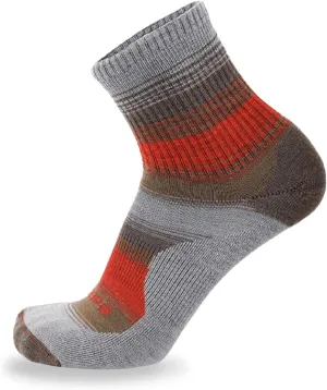 GRIP6 Wool Micro-Crew Socks: Lightweight Wool Socks for Hiking, All Day Comfort - Wicking Crew Socks for Men and Women