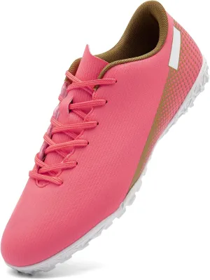 HaloTeam Men's Soccer Shoes Cleats Professional High-Top Breathable Athletic Football Boots for Outdoor Indoor TF/AG 3US-11US