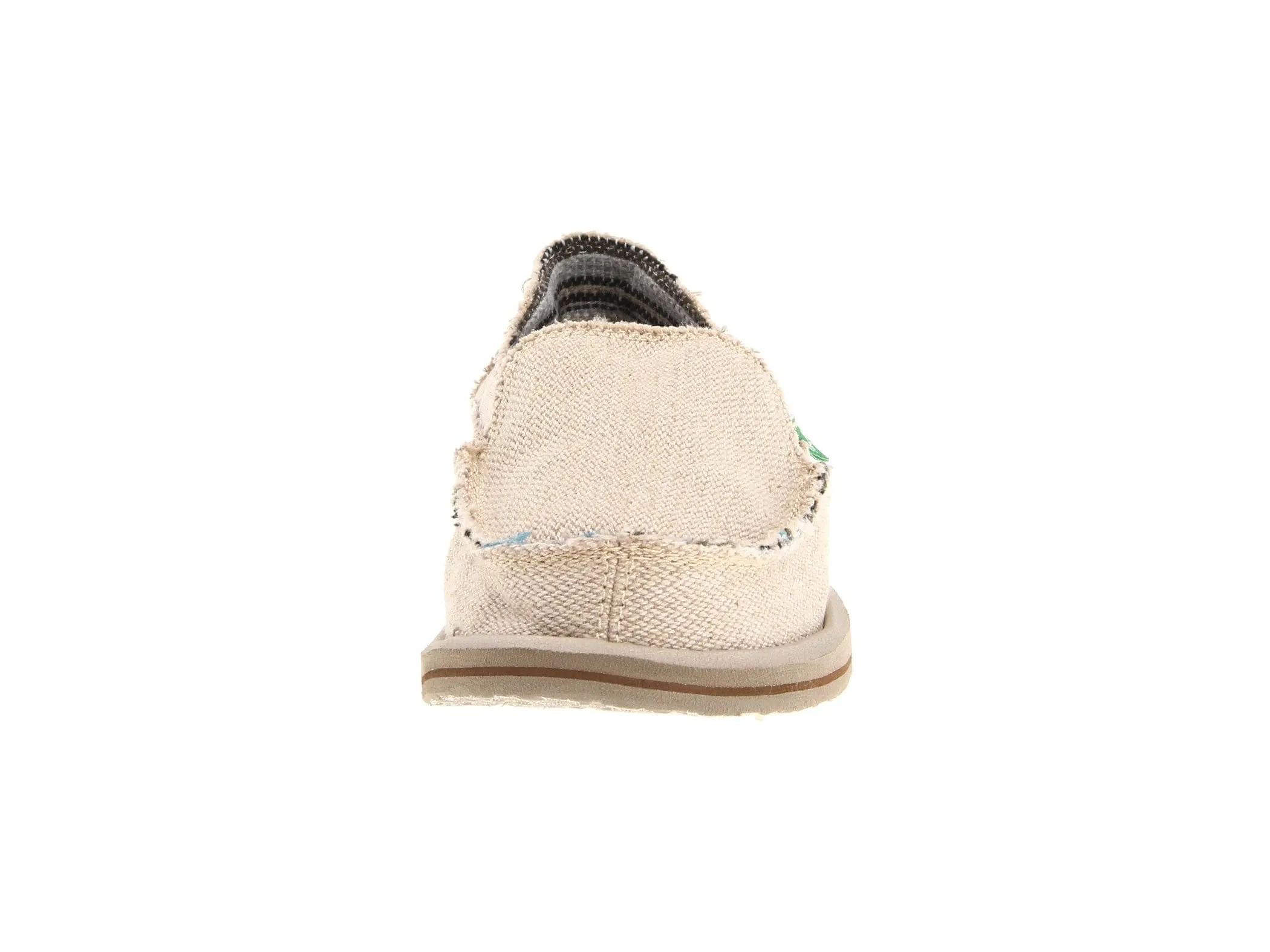 Hemp Sanuk Casual On Hot bargain Natural Rounded Comfortable Toe Closed Donna Compact Loafer Slip