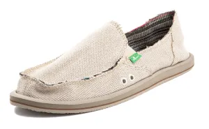 Hemp Sanuk Casual On Hot bargain Natural Rounded Comfortable Toe Closed Donna Compact Loafer Slip