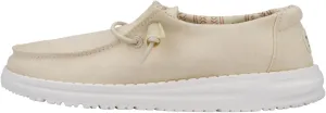 Hey Dude Girl's Wendy Stretch Canvas | Youth's Shoes | Youth Slip-on Loafers | Comfortable & Light-Weight