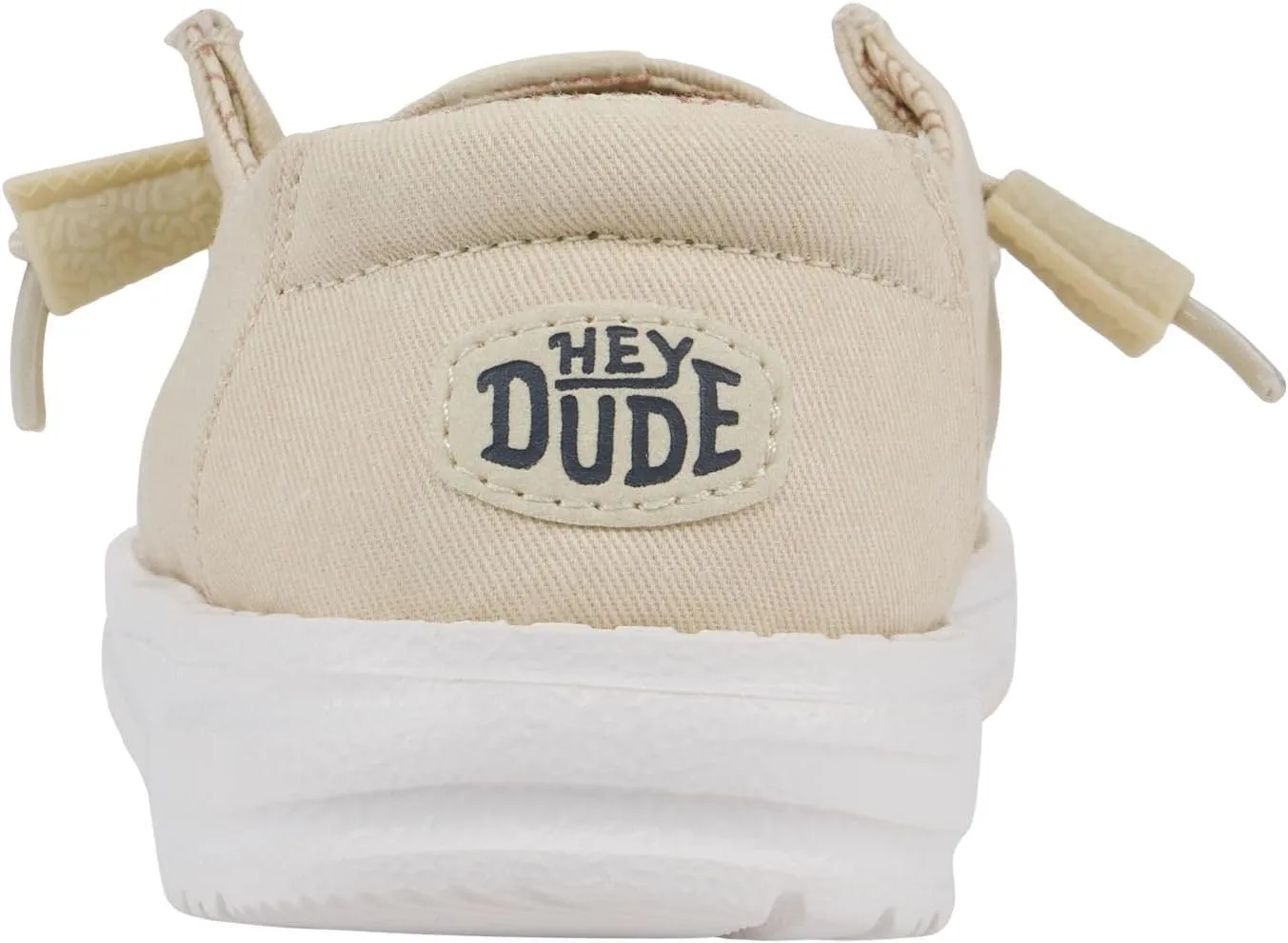 Hey Dude Girl's Wendy Stretch Canvas | Youth's Shoes | Youth Slip-on Loafers | Comfortable & Light-Weight