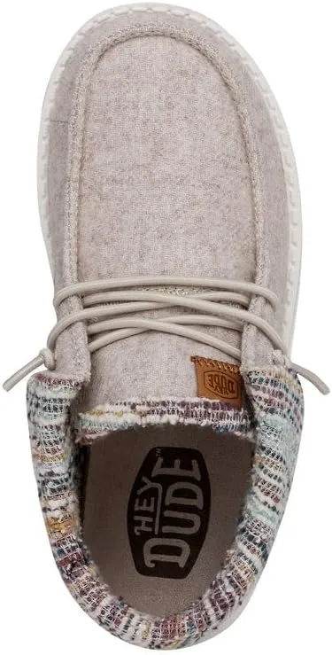 Hey Dude Wendy Fold Youth | Girl's Loafers | Girl's Slip On Shoes | Comfortable & Light Weight