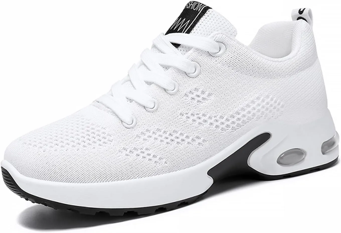 HINDOLA Womens Sneakers Air Cushion Running Shoes Lightweight Tennis Walking Shoes Mesh Breathable Sneakers Athletic Non Slip Shoes