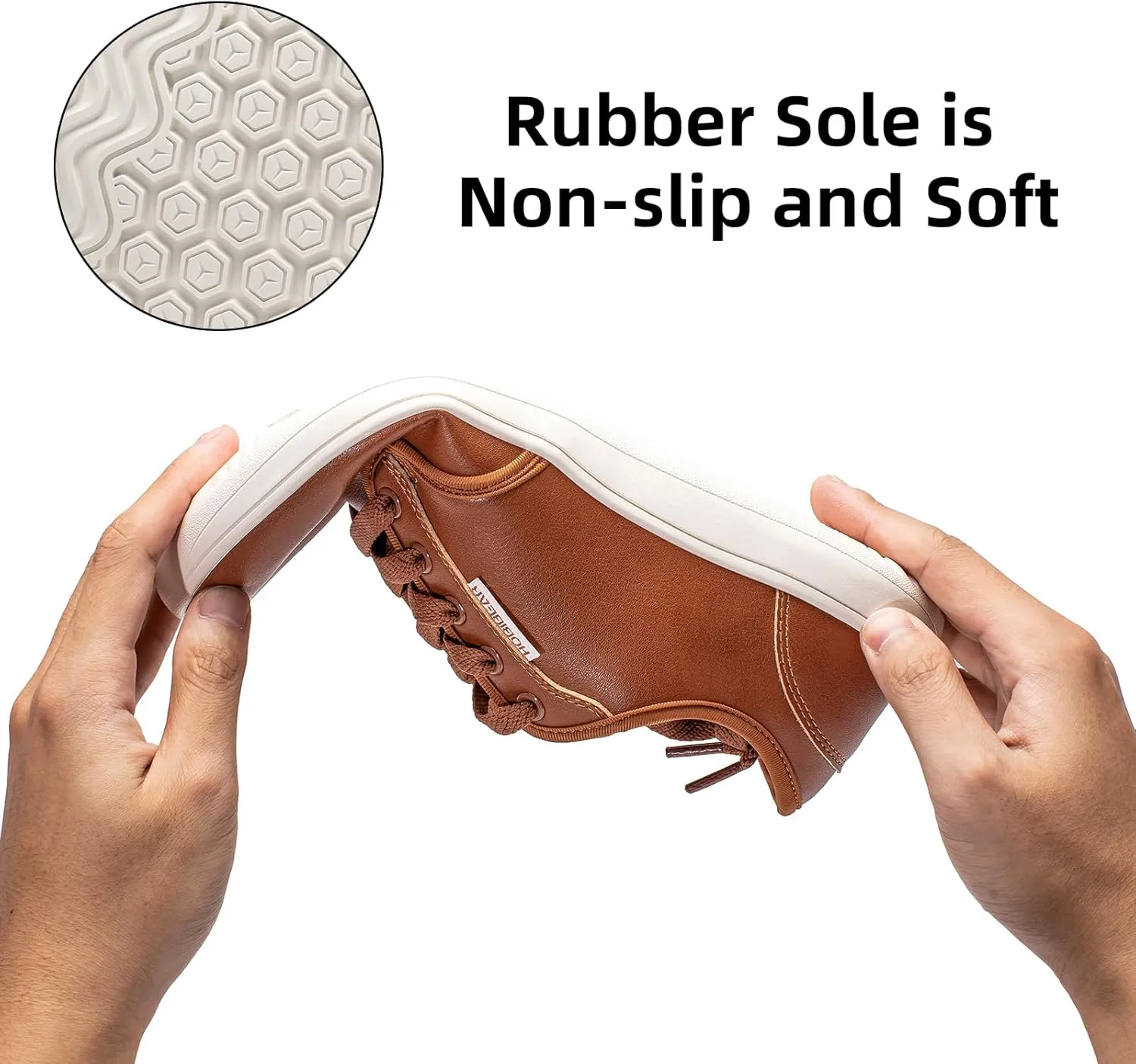 HOBIBEAR Unisex Wide Barefoot Shoes for Mens Womens Minimalist Zero Drop Shoes Sneakers