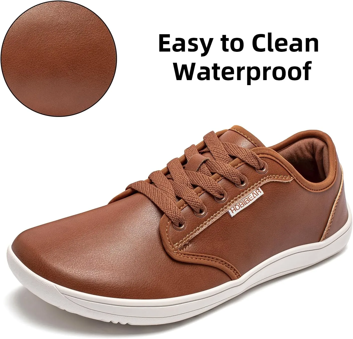HOBIBEAR Unisex Wide Barefoot Shoes for Mens Womens Minimalist Zero Drop Shoes Sneakers