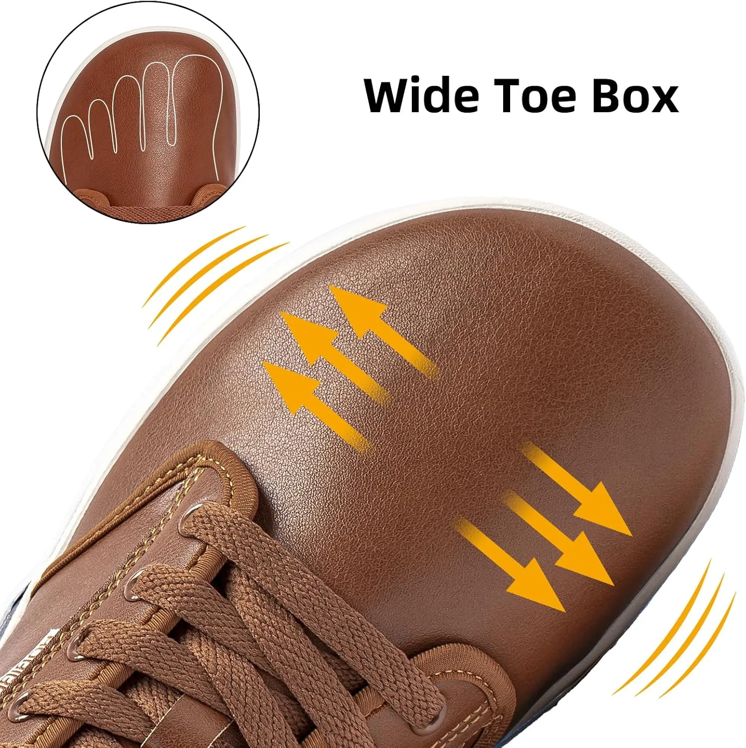 HOBIBEAR Unisex Wide Barefoot Shoes for Mens Womens Minimalist Zero Drop Shoes Sneakers