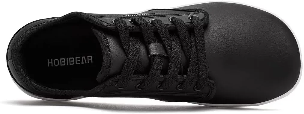 HOBIBEAR Unisex Wide Barefoot Shoes for Mens Womens Minimalist Zero Drop Shoes Sneakers