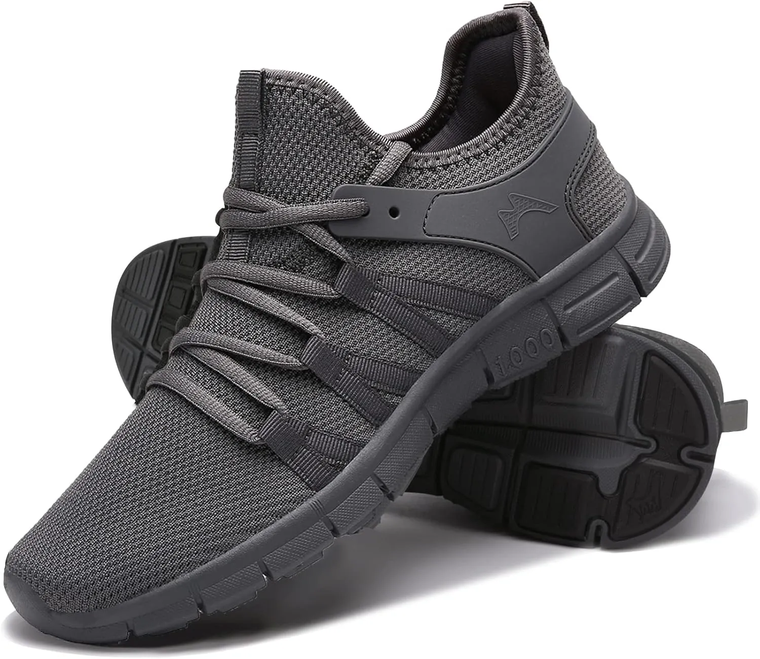 INZCOU Running Shoes Lightweight Tennis Shoes Non Slip Gym Workout Shoes Breathable Mesh Walking Sneakers