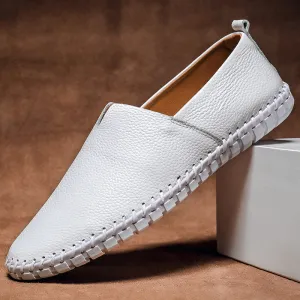 Jack Washington Minimal Genuine Leather Loafers