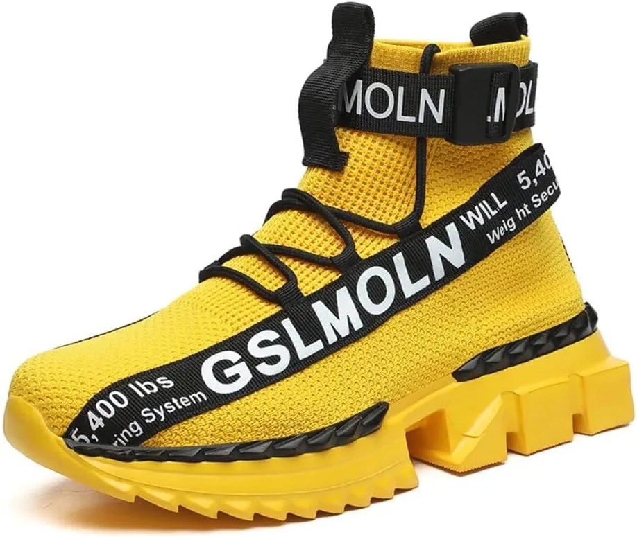 Jakcuz Lace up High Top Walking Shoes for Women Fashion Breathable Mesh Outdoor Sport Athletic Gym Casual Sneakers Ladies