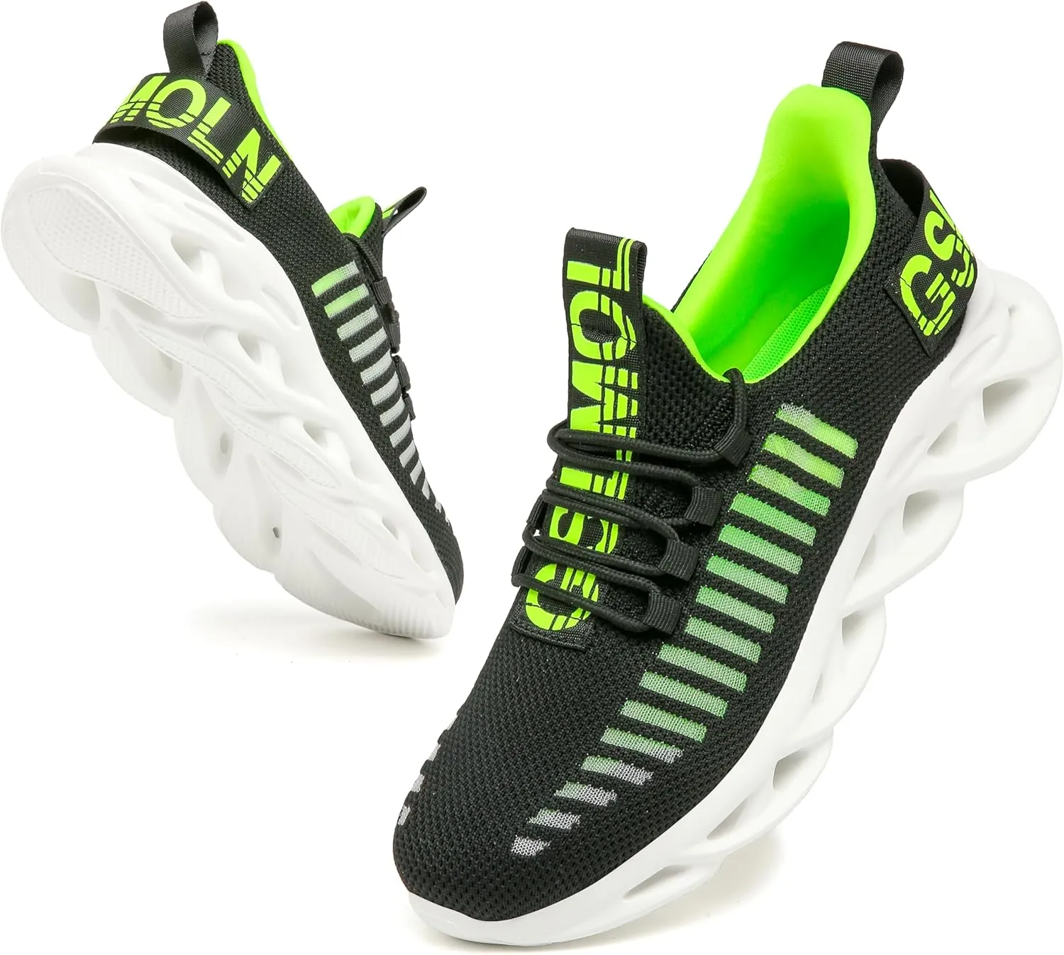 Jakcuz Men's Tennis Shoes Running Shoes Fashion Sneakers Lightweight Multi-Colors for Fitness