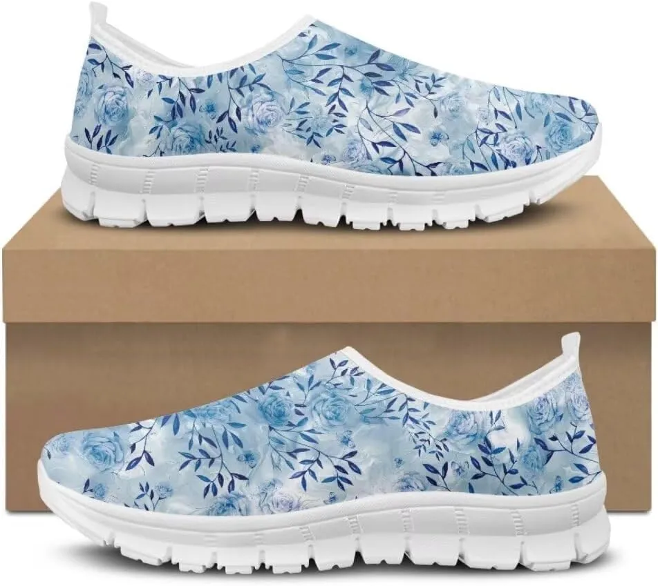 Jeiento Walking Shoes for Women Loafers Casual Shoes DailyShoes Outdoor Breathable Mesh Workout Sneakers Soft Flat Shoes