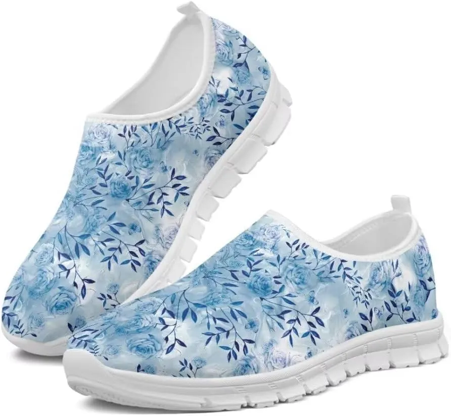 Jeiento Walking Shoes for Women Loafers Casual Shoes DailyShoes Outdoor Breathable Mesh Workout Sneakers Soft Flat Shoes
