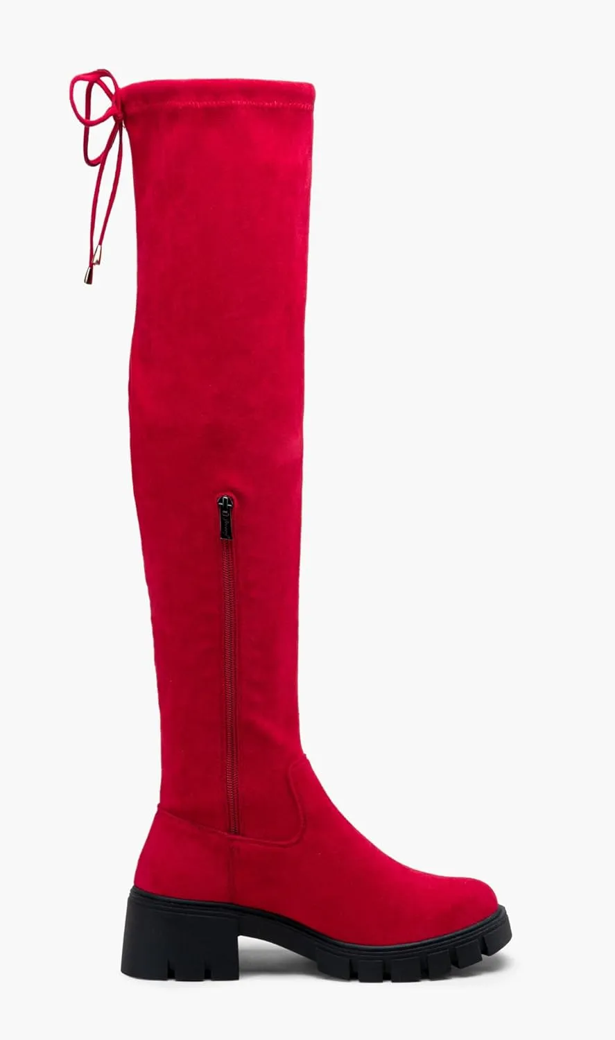 Jeossy Women's 990 Over The Knee High Boots Platform Thigh High Round Toe Long Boots
