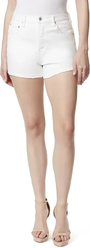 Jessica Simpson Womens Raw Hem Denim Casual Shorts