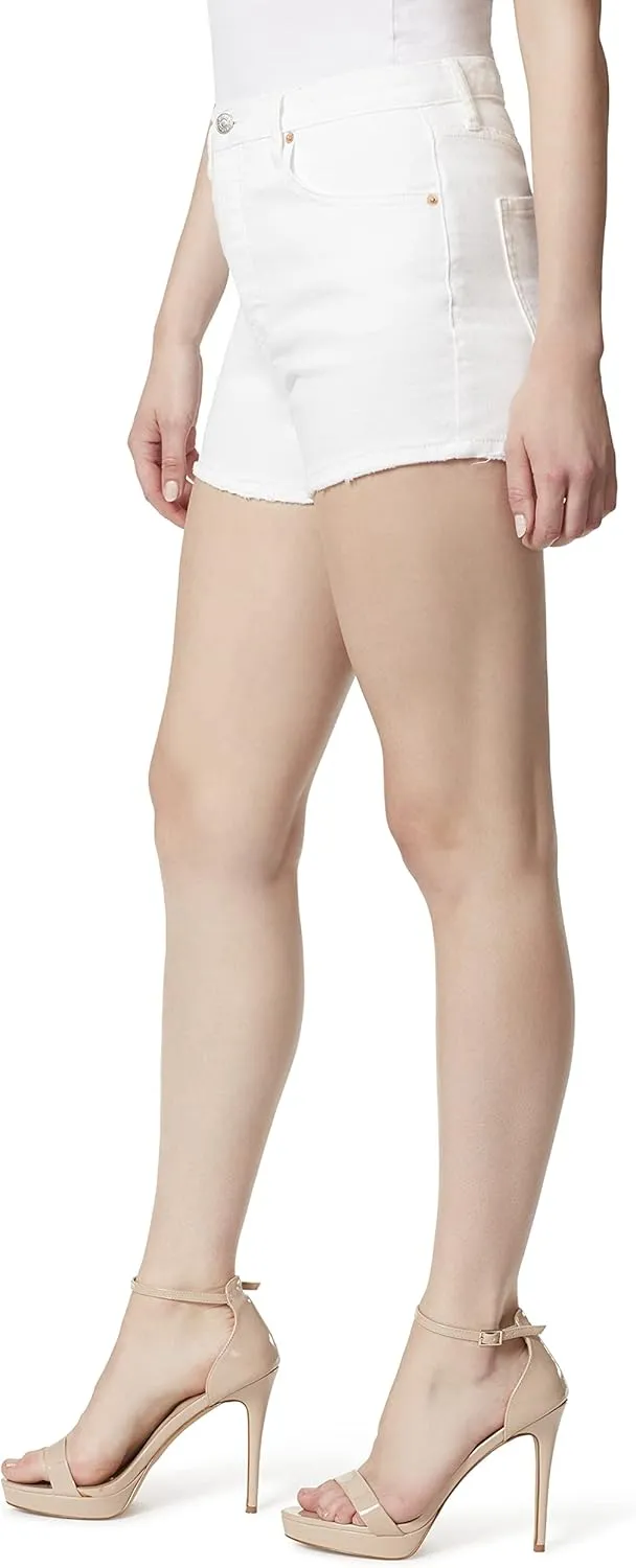 Jessica Simpson Womens Raw Hem Denim Casual Shorts