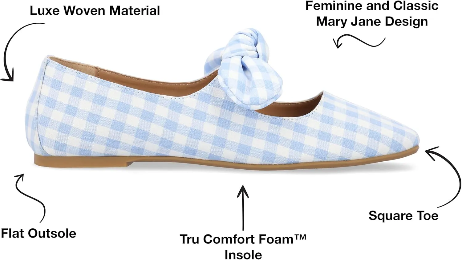 Journee Women's Comfort Foam Seralinn Dress Flats