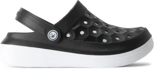Joybees Kids Varsity Clog - Black/White - Child 6