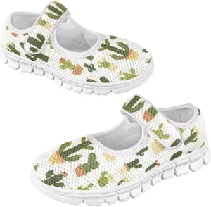 JoyLamoria Pink Pig Girls Cute Mary Jane Flats School Uniform Shoes Slip on Comfort Sneakers for Toddler/Little Kid/Big Kid