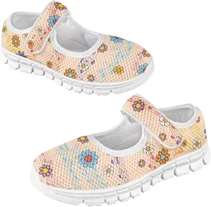 JoyLamoria Pink Pig Girls Cute Mary Jane Flats School Uniform Shoes Slip on Comfort Sneakers for Toddler/Little Kid/Big Kid