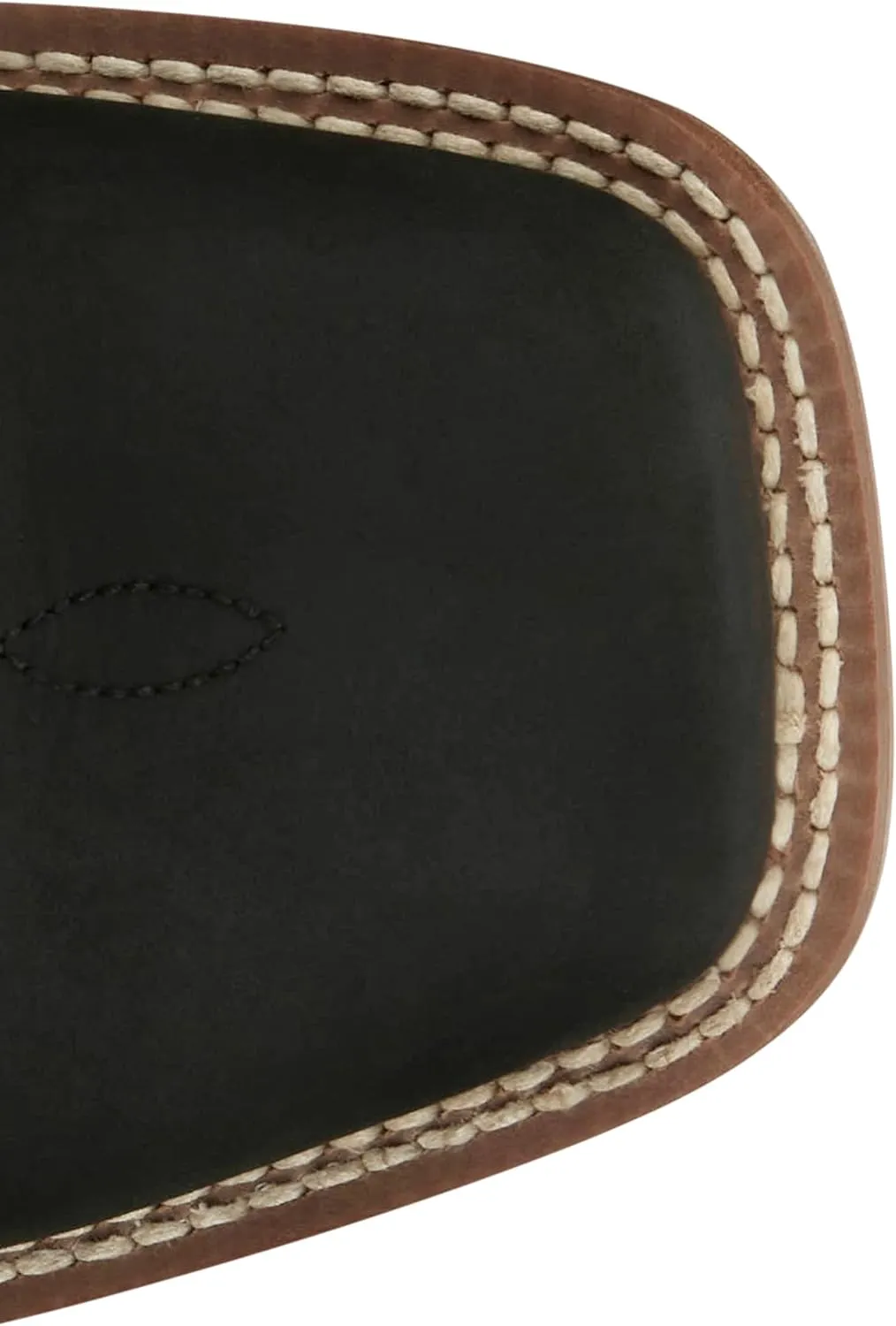 Justin Big News 11” Western Boots for Men - Frontier Collection - Square Toe Leather Men’s Cowboy Boots with Comfort Footbed & Heeled Leather Outsole