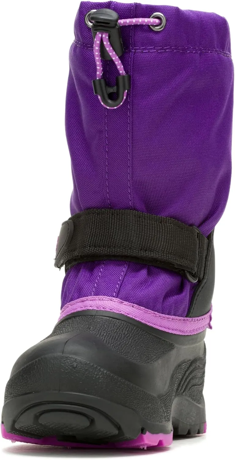 Kamik Kids Waterbug 5, Waterproof Winter Boots,Dark Olive,