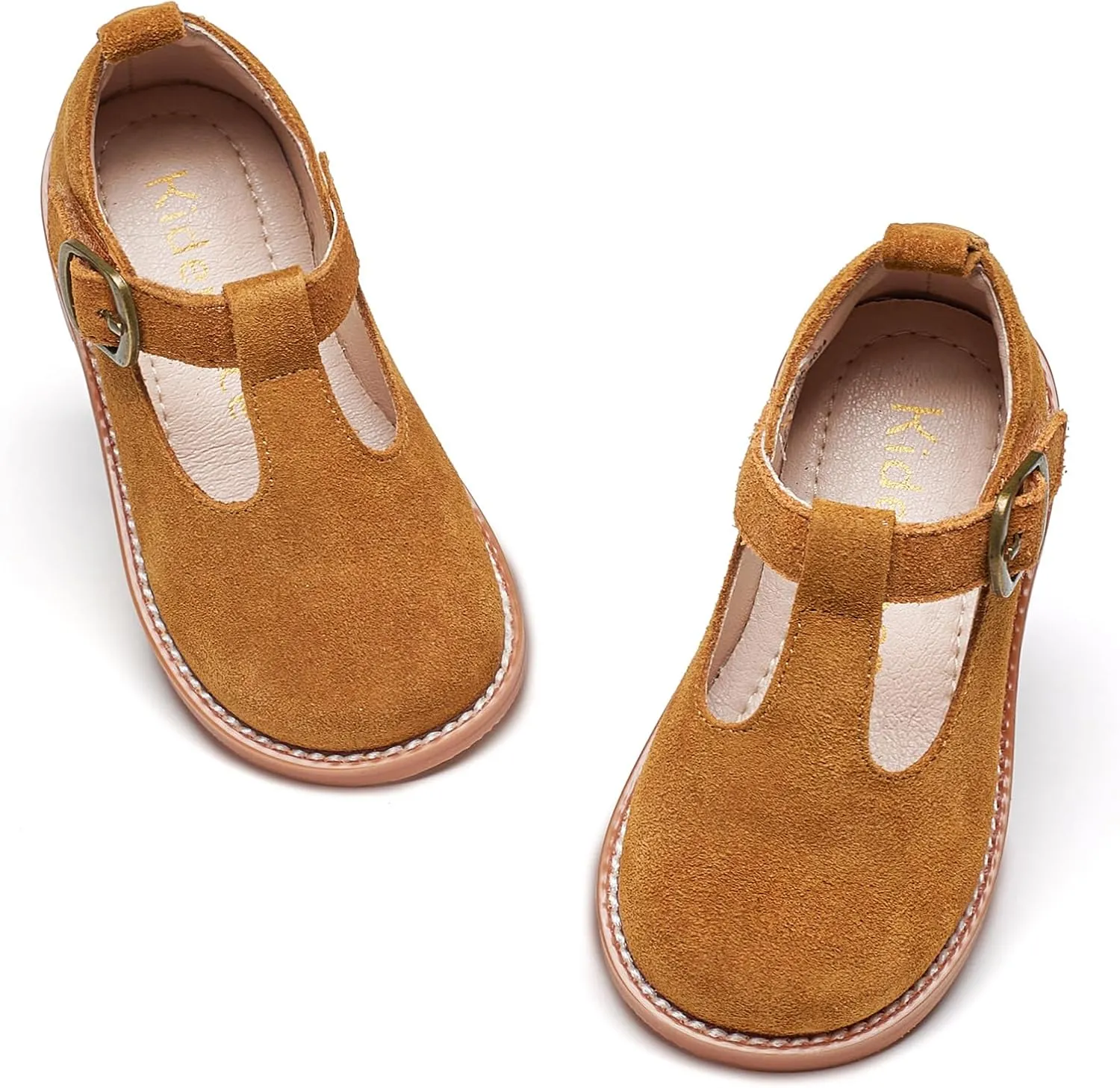 Kiderence Toddler Little Girls Mary Jane Dress Shoes School Oxford for Girls Flats