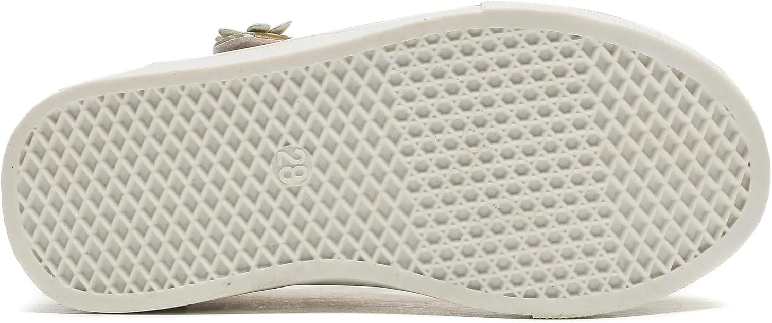 kkdom Toddler/Little Kid/Girls T-Strap Mary Jane Sneaker