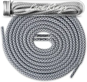 Lace Kings Round Rope Shoelaces - 2 Pack (Red) - 1.25" W x 6.25" L x 1.25" H