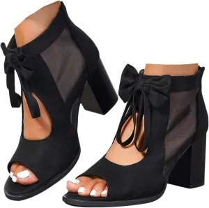 Ladmiple Chunky Heels For Women Dressy Open Toe Block Heeled Dress Ankle Strap Wedding Sandals Comfortable Party Pump Shoes