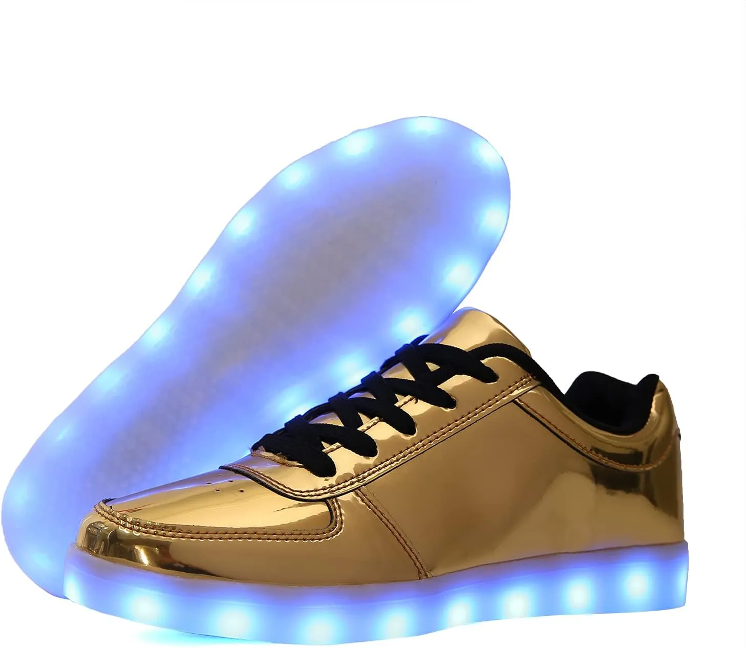 LED Light Up Shoes for Women Men Sports LED Shoes Dancing Sneakers Low-Top USB Charging Shoes for Kids