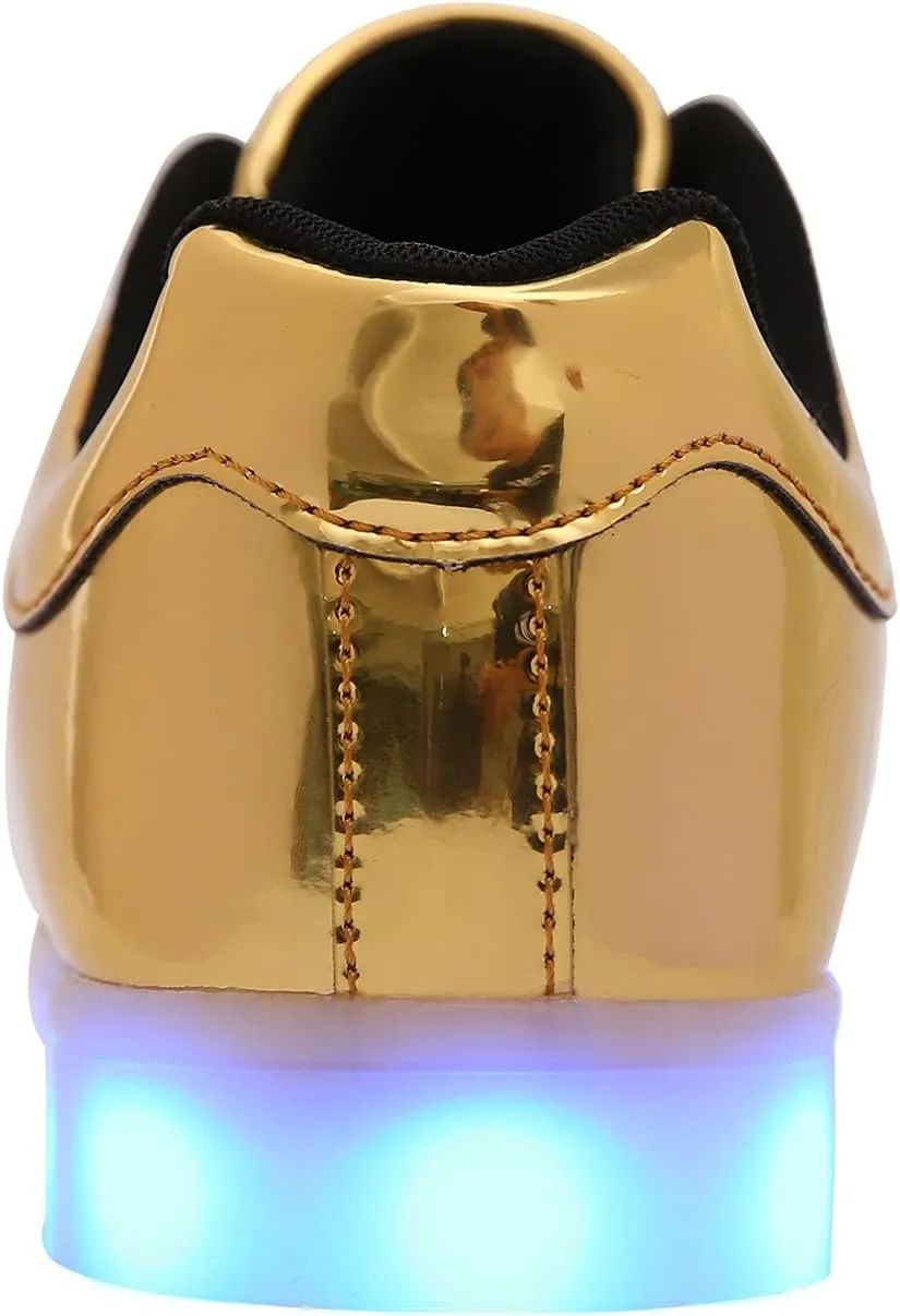 LED Light Up Shoes for Women Men Sports LED Shoes Dancing Sneakers Low-Top USB Charging Shoes for Kids