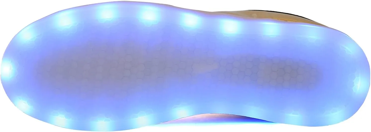 LED Light Up Shoes for Women Men Sports LED Shoes Dancing Sneakers Low-Top USB Charging Shoes for Kids