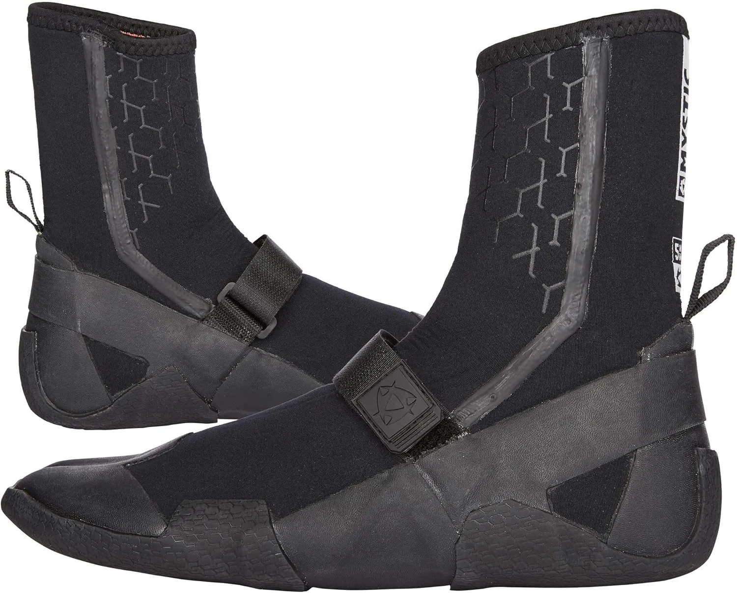 Marshall 5mm High Cut Round Toe Kiteboarding Wetsuit Boots