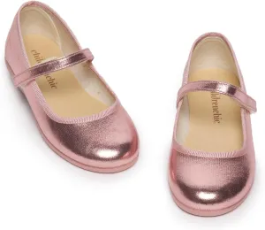Mary Jane Shoes for Girls – Classic & Comfortable Dress Shoes for Toddlers & Kids – Perfect Flats for School, Play, and Special Occasions (Shimmer)