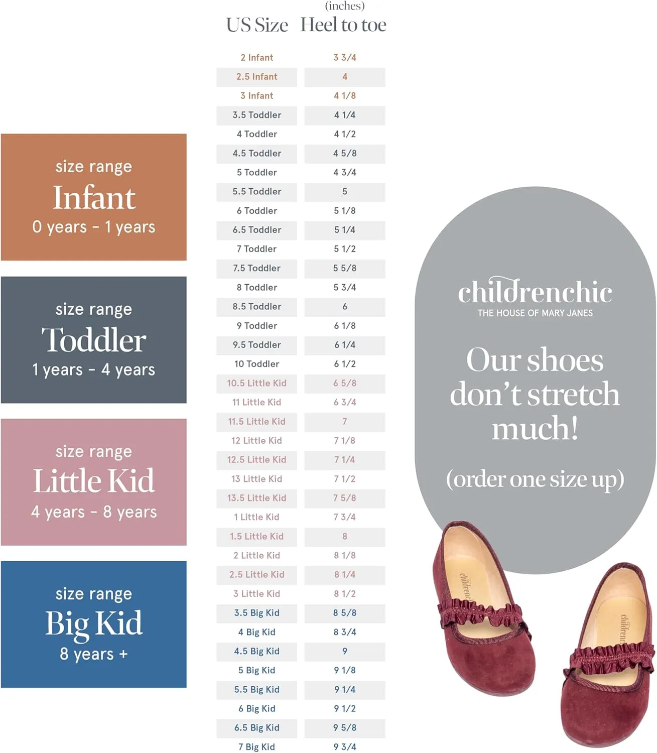 Mary Jane Shoes for Girls – Classic & Comfortable Dress Shoes for Toddlers & Kids – Perfect Flats for School, Play, and Special Occasions (Suede Elastic)