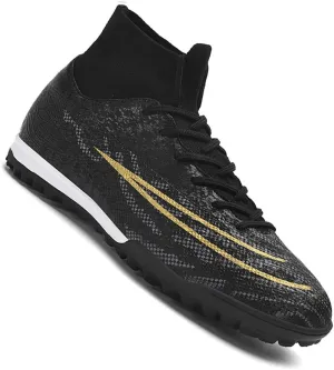 MEBAMY Soccer Cleats for Mens Rubber Sole Football Boots Comfortable Outdoor Soccer Shoes for Women Non-Slip Speed Leather Football Boots