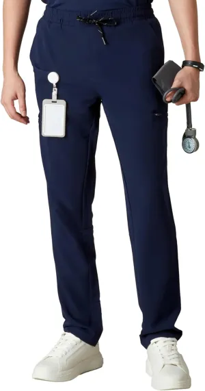 Members Only Men's Hampton Open Bottom Scrub | Mens Scrub Pants | Jogger Scrubs for Men | Men's Medical Scrub Pants