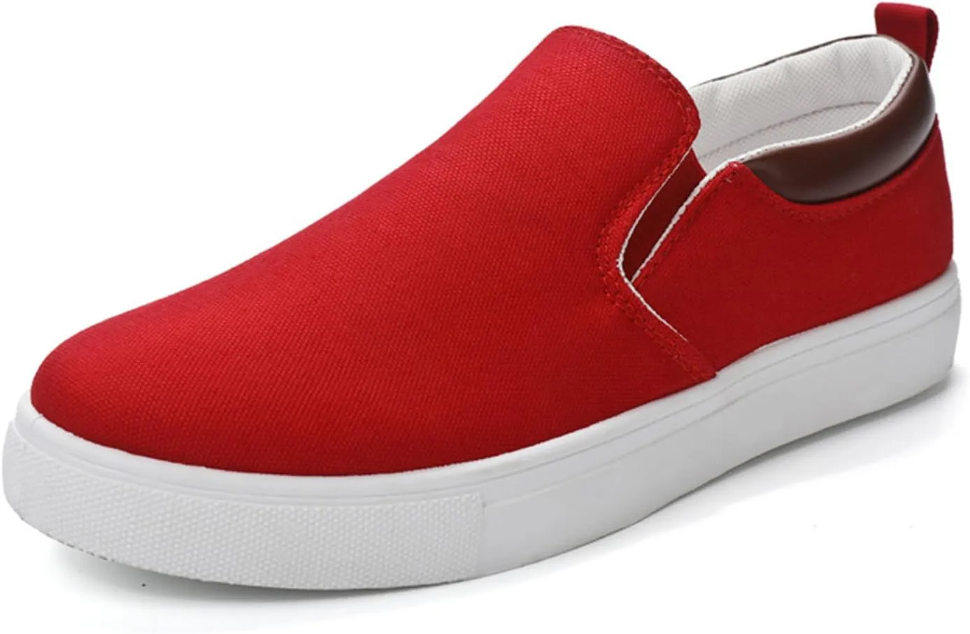 Mens Slip on Shoes, Casual Canvas Shoes, Men Canvas Low top Shoes, Fashion Shoes with Comfortable and Breathable