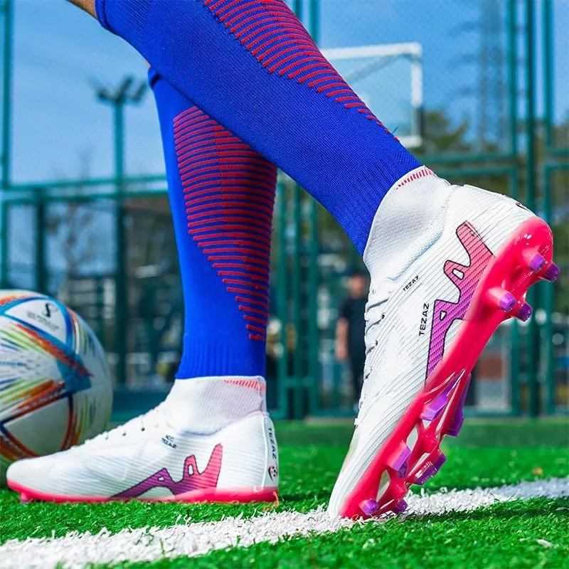 Men's Soccer Cleats Shoes Football Cleats Shoes Training Athletic Women Professional Sneaker Outdoor for AG/FG