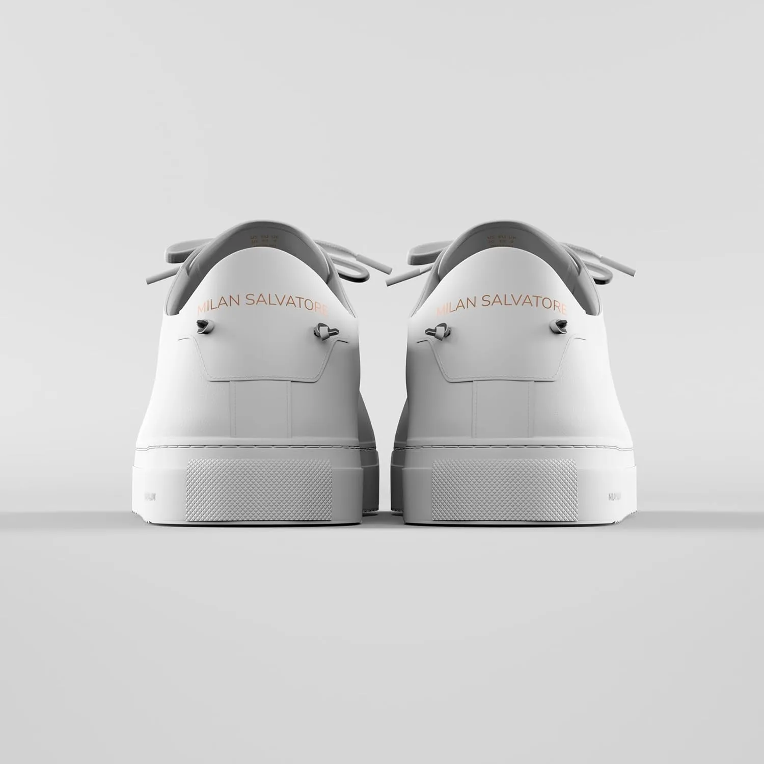 Men's White Everyday Sneaker - White Sneakers Shoes for Men - Classic Premium Italian Leather Walking & Casual Fashion Sneakers Shoes with Comfort Lace Up