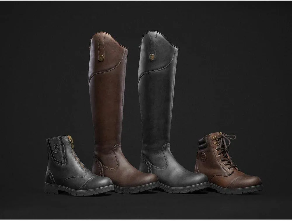 Mountain Horse Womens Wild River Long Riding Boots - Black