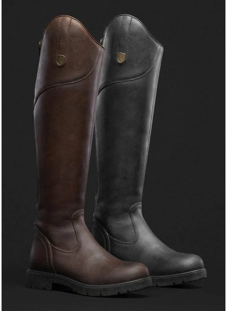 Mountain Horse Womens Wild River Long Riding Boots - Black